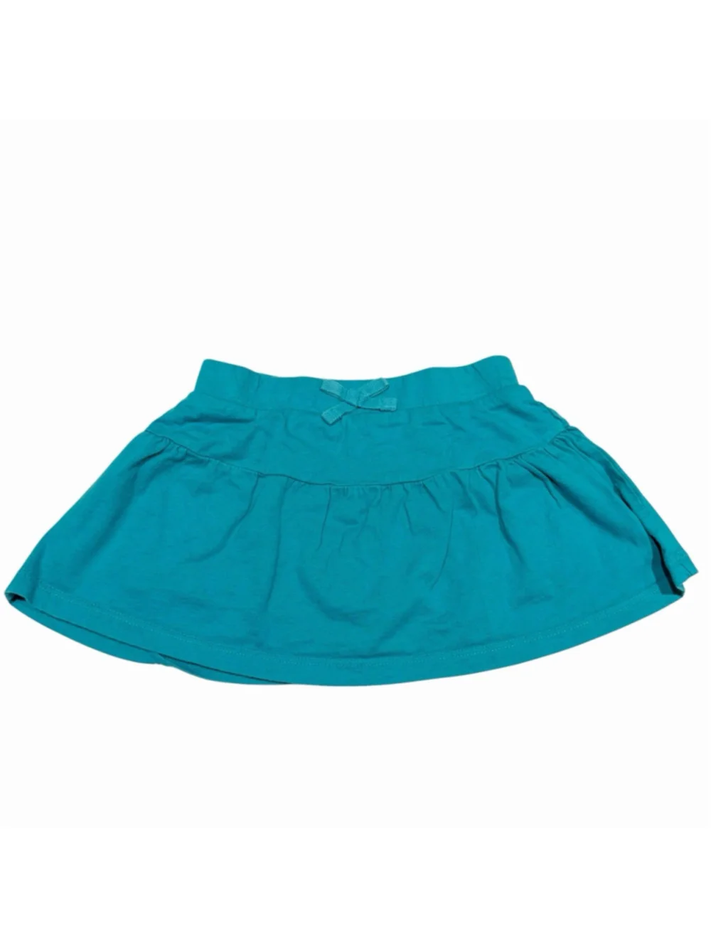 Girls Lemon Print Top Sz 7/8 Turquoise Skort Sz5/6 Set Summer Citrus Cotton READ